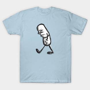 Sad Walking Pill - Pharmacy Humor T-Shirt